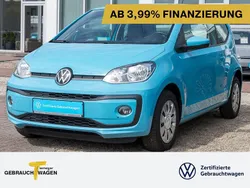 Blau Gebraucht 2022 VW up! move up! Kleinwagen | 11.370 € (Fairer Preis)