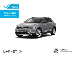 Indiumgrau metallic/schwarz Gebraucht 2024 VW T-Roc Style SUV | 28.430 € (Guter Preis)