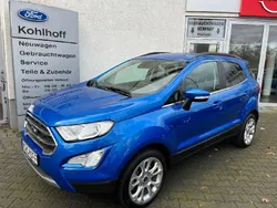 Dynamicblau metallic (metallic) Gebraucht 2022 Ford Ecosport Titanium SUV | 16.470 € (Fairer Preis)