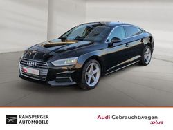 Schwarz (mythosschwarz metallic) Gebraucht 2018 Audi A5 Sportback Sport Kleinwagen | 25.480 € (Guter Preis)