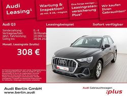 Mythosschwarz metallic Gebraucht 2024 Audi Q3 S-Line SUV | 38.900 € (Guter Preis)