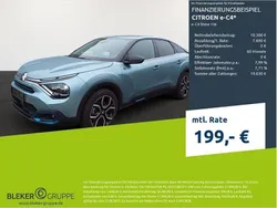 Islandblau Gebraucht 2022 Citroën e-C4 Shine Limousine | 17.990 € (Superpreis)