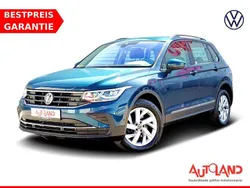 Blau Gebraucht 2021 VW Tiguan Life SUV | 31.490 € (Fairer Preis)