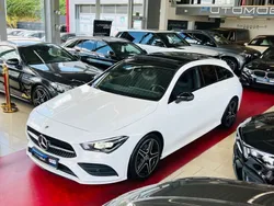 Weiß Gebraucht 2020 Mercedes CLA220 Shooting Brake AMG line Kombi | 25.999 € (Etwas zu teuer)