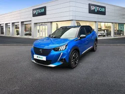 Blau vertigoblau Gebraucht 2021 Peugeot e-2008 GT SUV | 17.885 € (Etwas zu teuer)