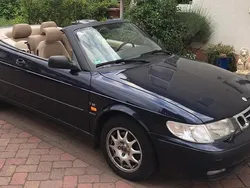 Blau Gebraucht 1999 Saab 9-3 Cabriolet Cabrio | 3.650 € (Fairer Preis)