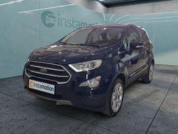 Blau Gebraucht 2021 Ford Ecosport Titanium SUV | 14.099 € (Fairer Preis)