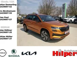 Phoenixorange metallic (metallic) Gebraucht 2022 Skoda Karoq SportLine SUV | 34.940 € (Fairer Preis)