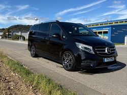Schwarz Gebraucht 2017 Mercedes V220 AMG Van / Kleinbus | 32.500 €