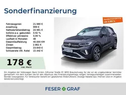 Deep black perleffekt Gebraucht 2024 VW T-Cross Style SUV | 21.980 € (Guter Preis)