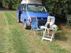 Blau Gebraucht 1998 VW T4 California Van | 15.000 € (Teuer)