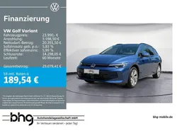 Anemonenblau metallic Gebraucht 2024 VW Golf VIII Life Kombi | 23.520 € (Guter Preis)