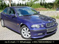 Blau Gebraucht 2002 BMW 318 Compact Kleinwagen | 500 € (Superpreis)