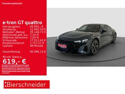 Grau Gebraucht 2022 Audi e-tron GT quattro Comfort Limousine | 49.850 € (Superpreis)