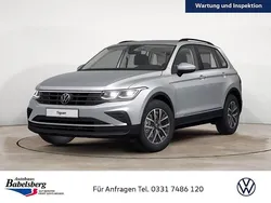 Silber Gebraucht 2022 VW Tiguan Life SUV | 27.998 € (Fairer Preis)