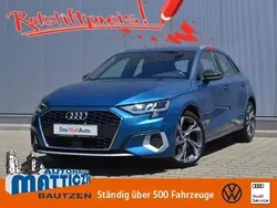 Blau (atollblau metallic) Gebraucht 2021 Audi A3 Ambiente Limousine | 29.790 € (Teuer)