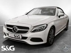 Manufaktur diamantweiß bright Gebraucht 2018 Mercedes C200 Cabrio | 29.777 € (Guter Preis)