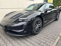 Schwarz Gebraucht 2022 Porsche Taycan Sport Turismo Limousine | 55.350 € (Fairer Preis)