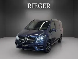 Blau Gebraucht 2024 Mercedes V250 Avantgarde Van / Kleinbus | 67.599 € (Teuer)