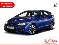 Blau Gebraucht 2017 Honda Civic Elegance Kombi | 15.490 € (Etwas zu teuer)