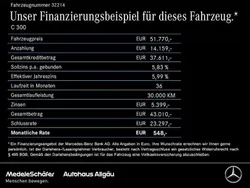Grau Gebraucht 2024 Mercedes C300e AMG Limousine | 51.770 € (Guter Preis)