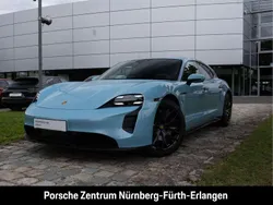 Blau Gebraucht 2022 Porsche Taycan GTS Sport Turismo Limousine | 78.990 € (Superpreis)