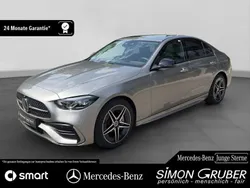 Silber Gebraucht 2024 Mercedes C220 AMG Limousine | 44.900 € (Fairer Preis)
