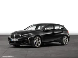 Black sapphire metallic Neu 2024 BMW M135 Comfort Edition Kleinwagen | 45.804 € (Etwas zu teuer)
