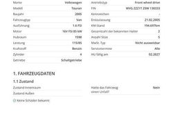 Silber Gebraucht 2005 VW Touran Highline Van / Kleinbus | 3.400 € (Etwas zu teuer)