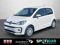 Weiß Gebraucht 2020 VW up! Move Kleinwagen | 9.990 € (Fairer Preis)