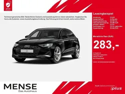 Mythosschwarz metallic Gebraucht 2024 Audi A3 Sportback Advanced Limousine | 33.485 € (Fairer Preis)