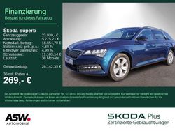 Lavablau metallic Gebraucht 2022 Skoda Superb Ambition Kombi | 22.730 € (Guter Preis)