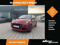 Dragon red/ phantom black / mi Gebraucht 2025 Hyundai i10 N Line Kleinwagen | 19.777 € (Fairer Preis)