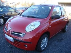 Rot Gebraucht 2007 Nissan Micra Visia Kleinwagen | 2.470 € (Teuer)