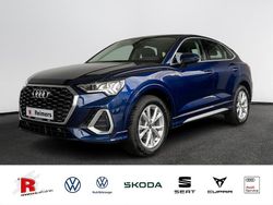 Blau Gebraucht 2021 Audi Q3 Sportback S-Line SUV | 35.686 € (Etwas zu teuer)