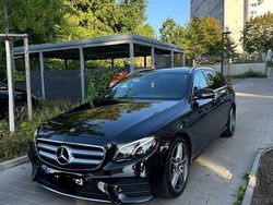 Schwarz Gebraucht 2018 Mercedes E220 AMG line Kombi | 21.500 €