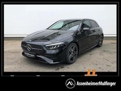 Metalliclack kosmosschwarz Gebraucht 2024 Mercedes A180 AMG line Limousine | 30.240 € (Fairer Preis)