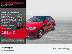 Rot Gebraucht 2024 Audi A1 Sportback Advanced Kleinwagen | 23.490 € (Guter Preis)