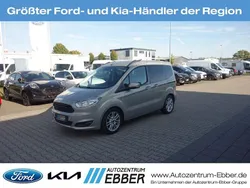 Metallic) (grau Gebraucht 2018 Ford Tourneo Courier Titanium Van / Kleinbus | 14.399 € (Fairer Preis)