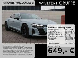 Pfeilgrau perfeffekt audi excl Gebraucht 2023 Audi e-tron GT quattro Exclusive Limousine | 65.770 € (Fairer Preis)