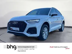 Gletscherweiß metallic Gebraucht 2024 Audi Q5 S-Line SUV | 49.930 € (Etwas zu teuer)