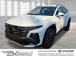 Atlas white / sol Neu 2024 Hyundai Tucson Turbo SUV | 39.980 € (Fairer Preis)