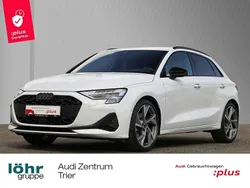 Gletscherweiß metallic Gebraucht 2024 Audi A3 Sportback Advanced Limousine | 41.480 € (Teuer)