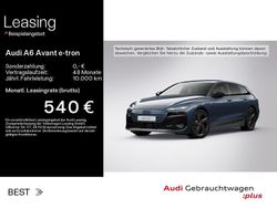 Blau Gebraucht 2025 Audi A6 e-tron S-Line Kombi | 61.999 € (Fairer Preis)
