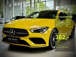 Gelb Gebraucht 2023 Mercedes CLA200 AMG Limousine | 34.190 € (Fairer Preis)