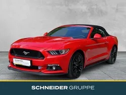 Rot Gebraucht 2017 Ford Mustang GT Convertible Cabrio | 38.890 € (Fairer Preis)