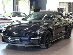 Blau Gebraucht 2021 Ford Mustang GT Convertible Cabrio | 44.390 € (Etwas zu teuer)