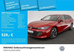 Rot Gebraucht 2024 VW Passat Elegance Kombi | 39.247 € (Etwas zu teuer)