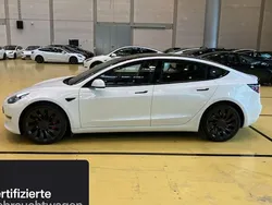 Weiß Gebraucht 2021 Tesla Model 3 Performance Limousine | 31.000 € (Fairer Preis)