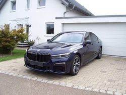 Blau Gebraucht 2021 BMW 740L M Sport Limousine | 54.990 € (Teuer)